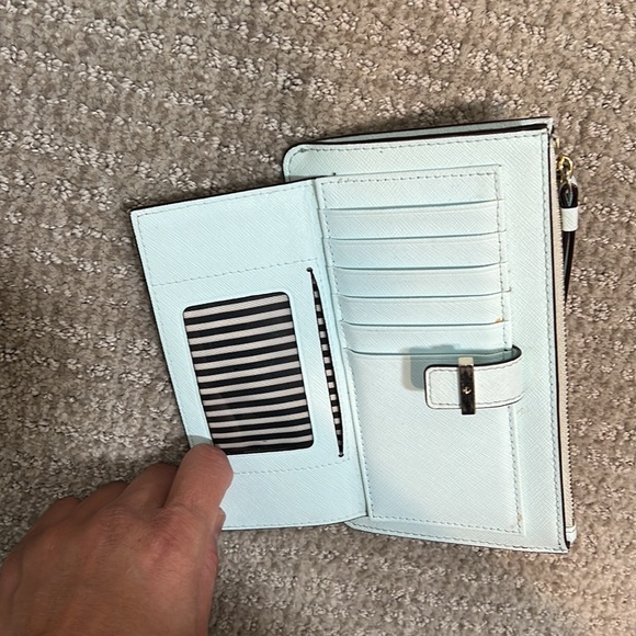 Kate Spade Candace Perforated Leather Satchel and Wallet - Picture 7 of 8